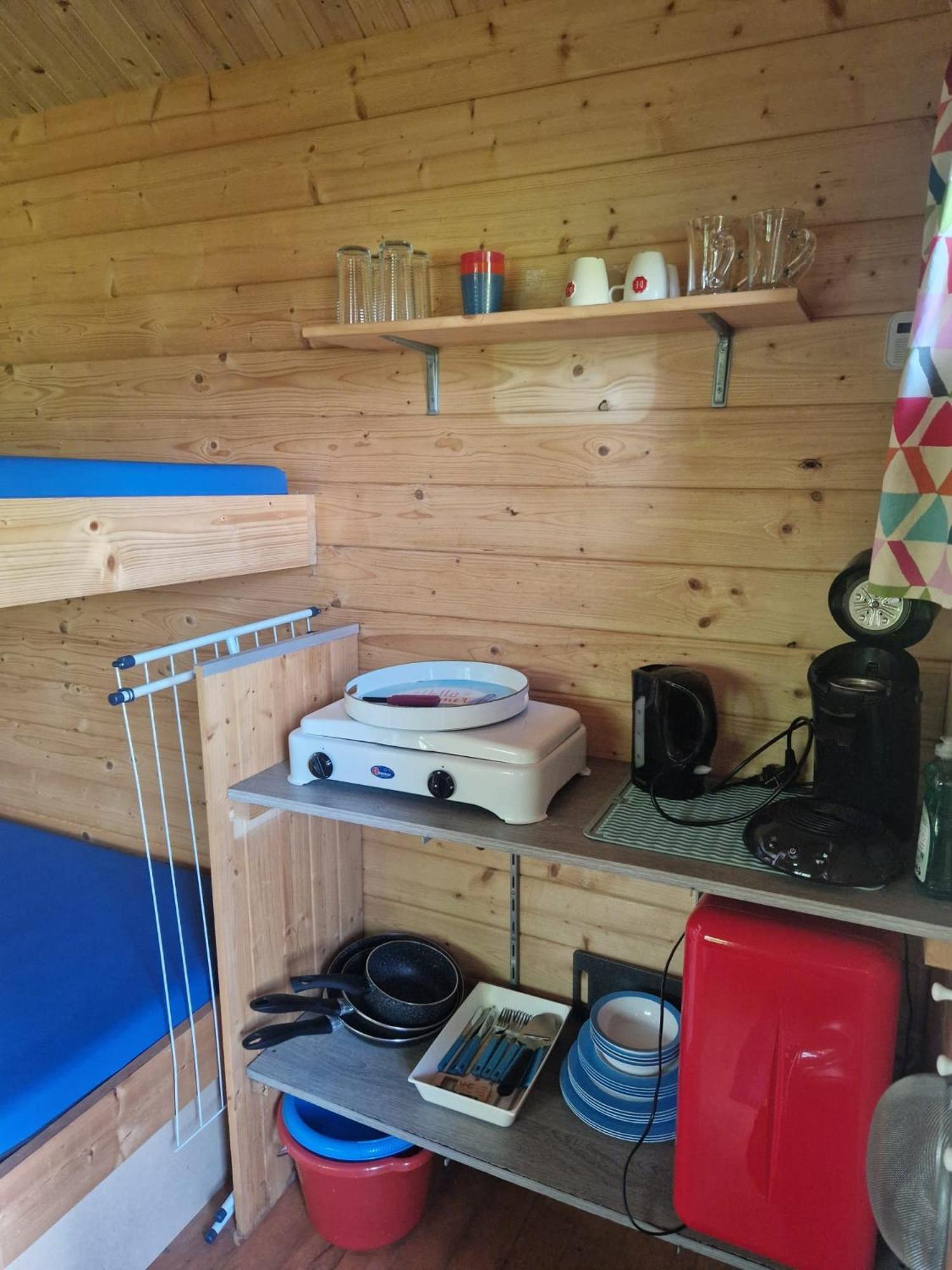Blokhut Camping Alkenhaer Appelscha Eksteriør bilde